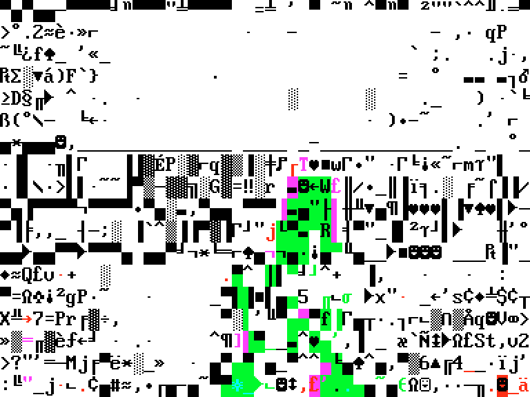 DOSERCISE PALETTE GLITCH EXPERIMENT