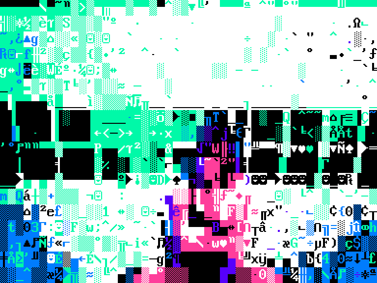 DOSERCISE PALETTE TELETEXT SHIFTED