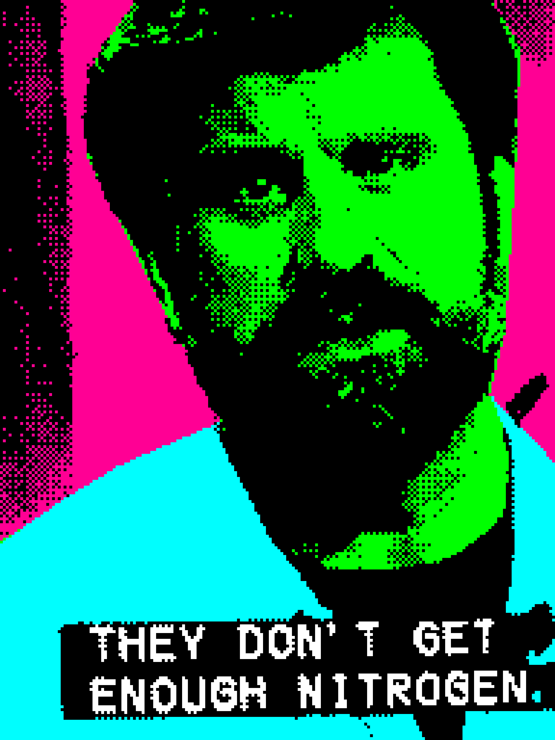 THEY DON'T GET ENOUGH NITROGEN